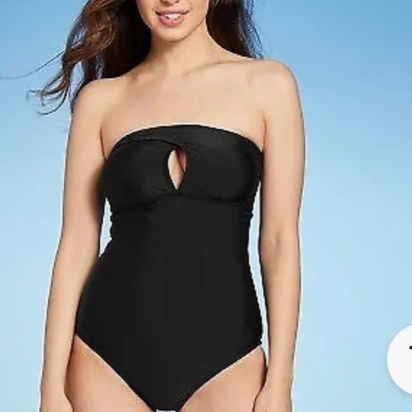 NWT-Kona SOL-M(8-10)-black-wear it four ways,medium coverage one piece swimsuit - Picture 4 of 15